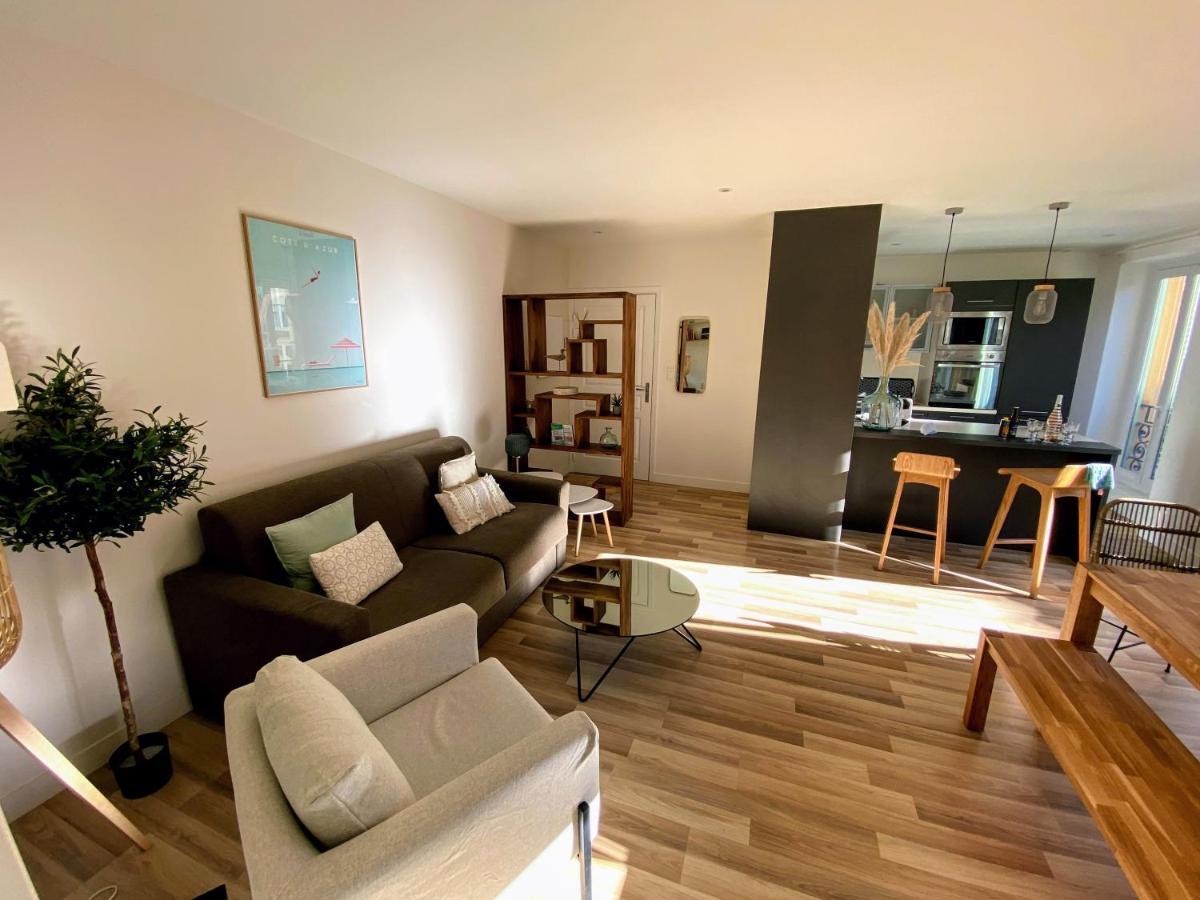 Sunny And Calm 2 Bed Apartment Place Du Pin 尼斯 外观 照片